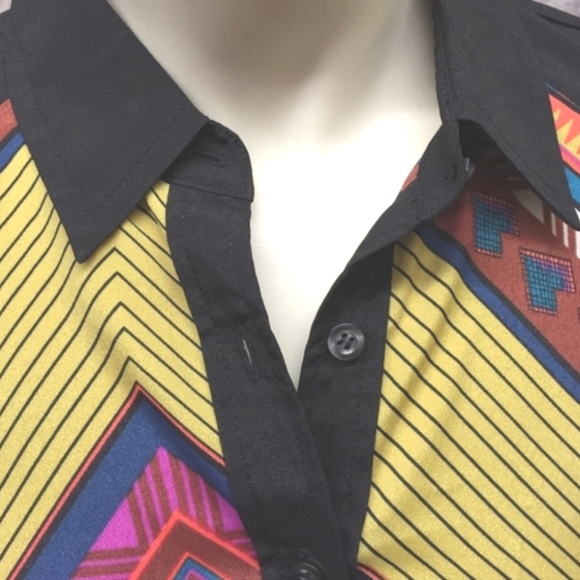 UNCLE FRANK Boutique Brand Shift DRESS or Tunic Size Large - Picture 3 of 6